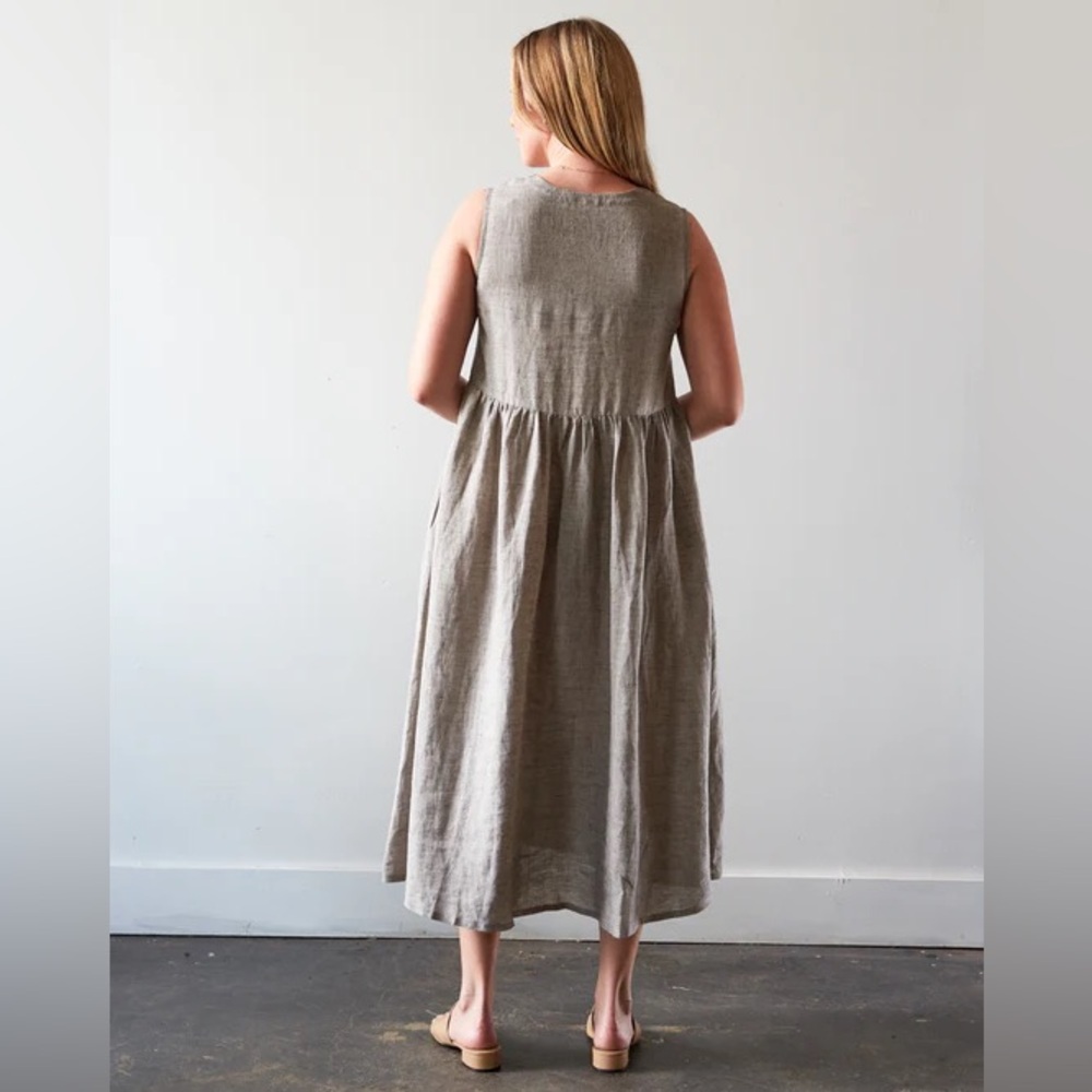 Linen Play Dress (NWT) - Picture 5 of 12